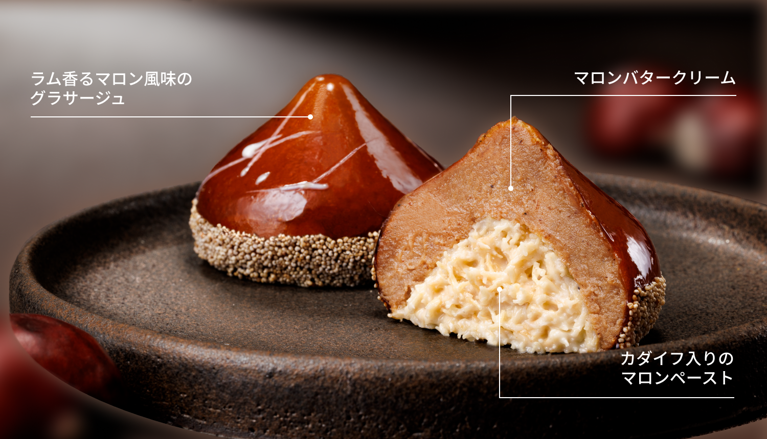 THEドバイ・モンブラン味説明