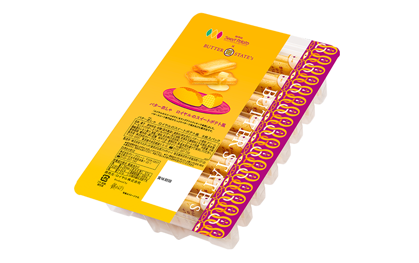 バター衣しゃロイヤルのスイートポテト風8枚入